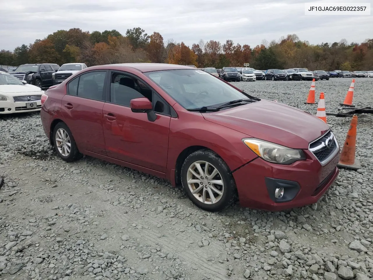 2014 Subaru Impreza Premium VIN: JF1GJAC69EG022357 Lot: 78259744