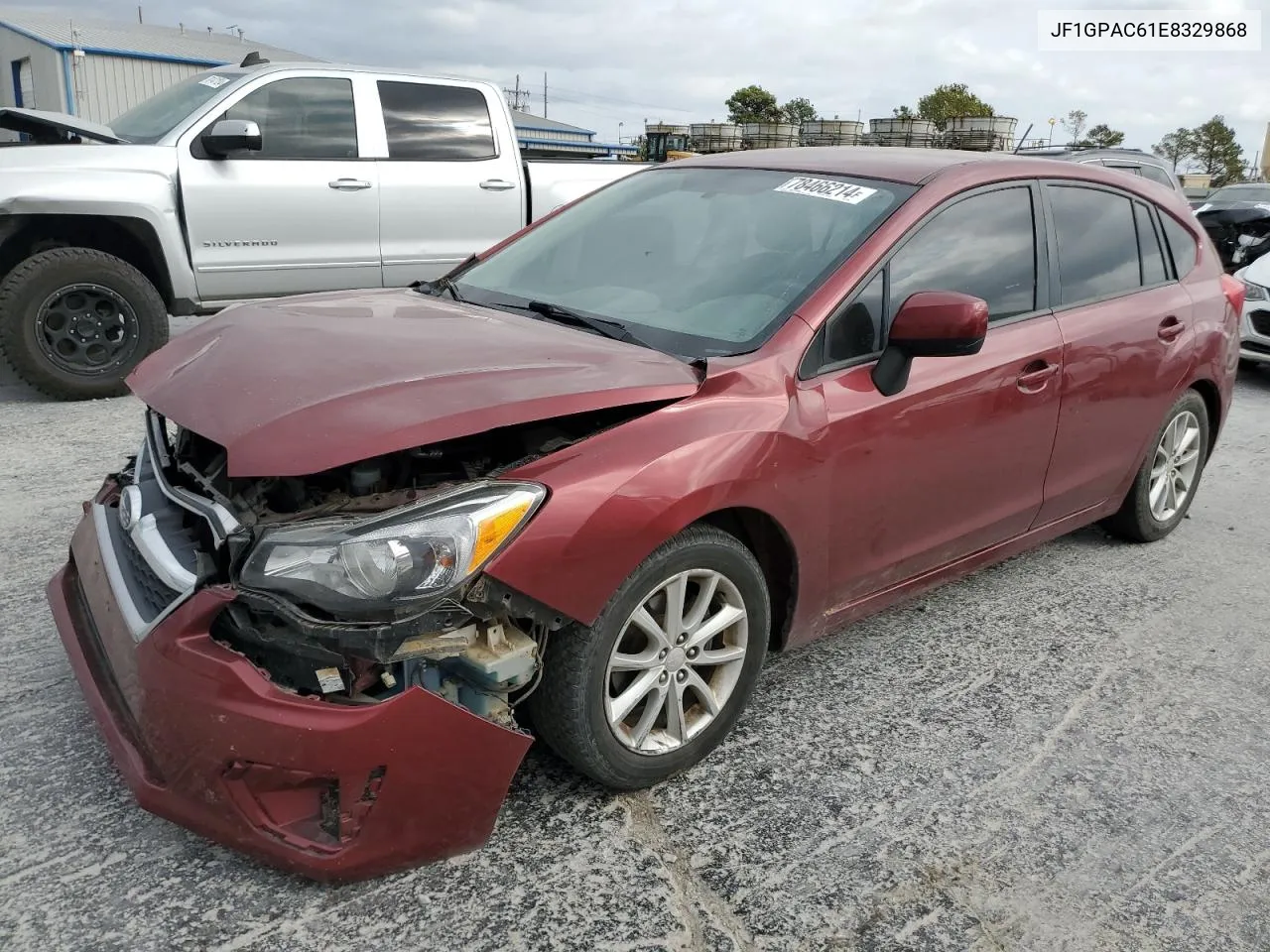 2014 Subaru Impreza Premium VIN: JF1GPAC61E8329868 Lot: 78466214