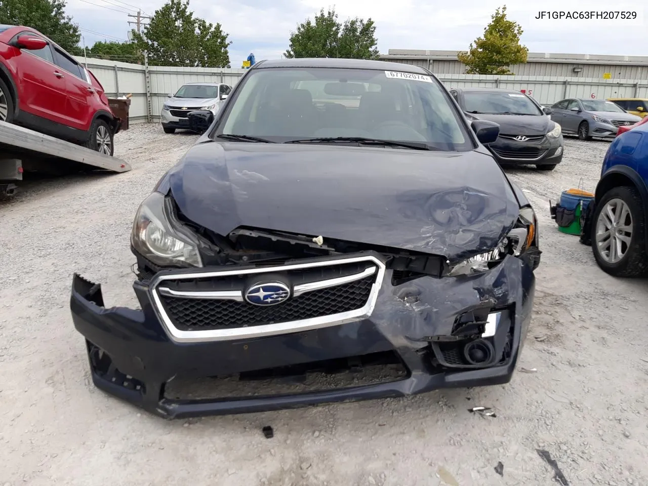 2015 Subaru Impreza Premium VIN: JF1GPAC63FH207529 Lot: 67702074