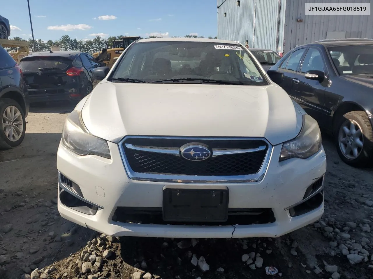 2015 Subaru Impreza VIN: JF1GJAA65FG018519 Lot: 69774654