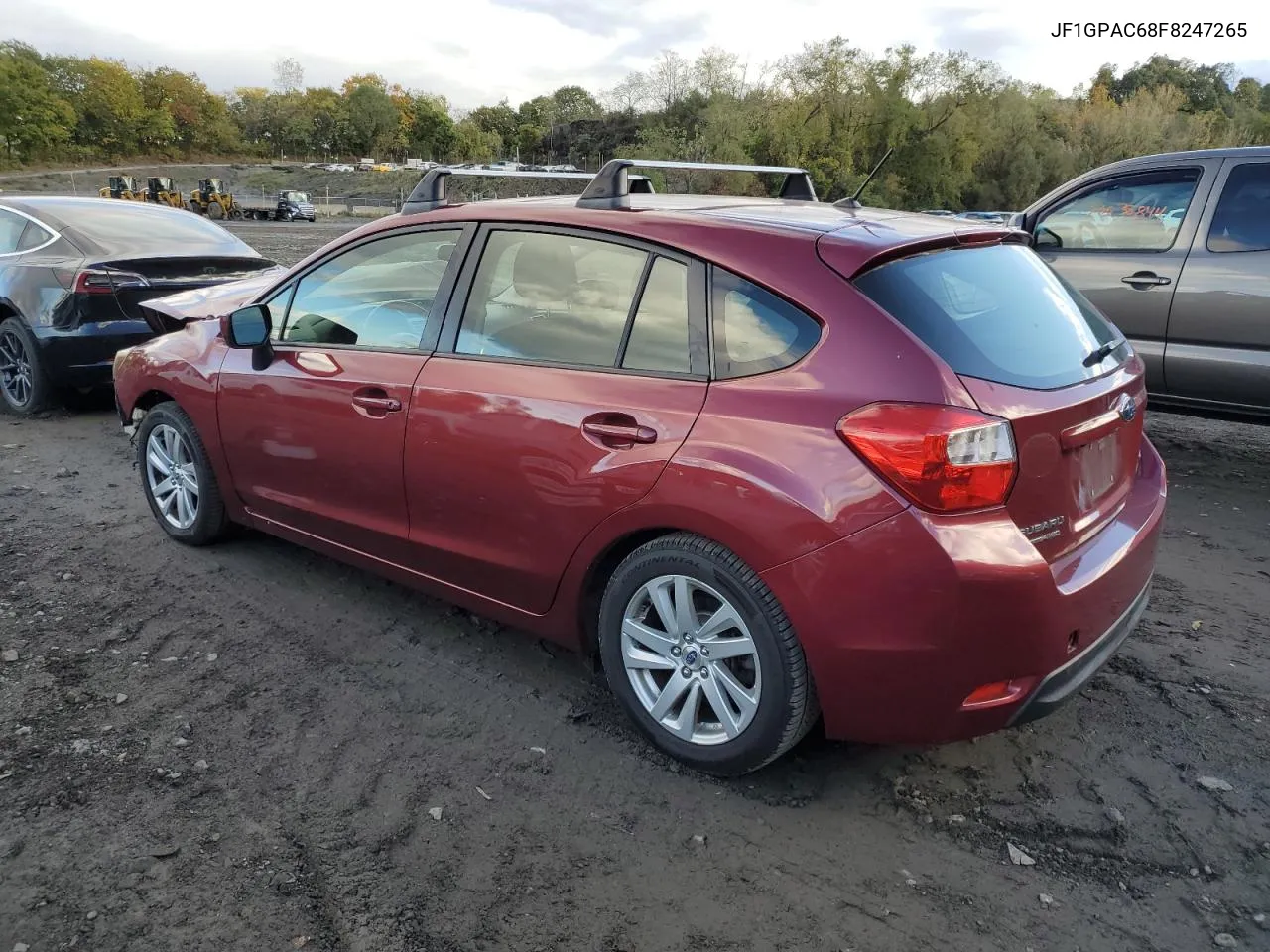 2015 Subaru Impreza Premium VIN: JF1GPAC68F8247265 Lot: 75801324