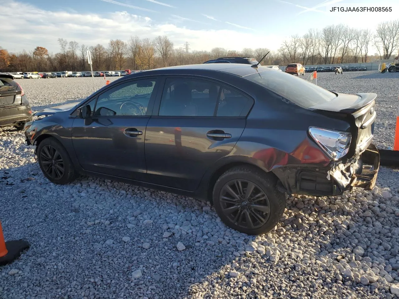 2015 Subaru Impreza VIN: JF1GJAA63FH008565 Lot: 78937324