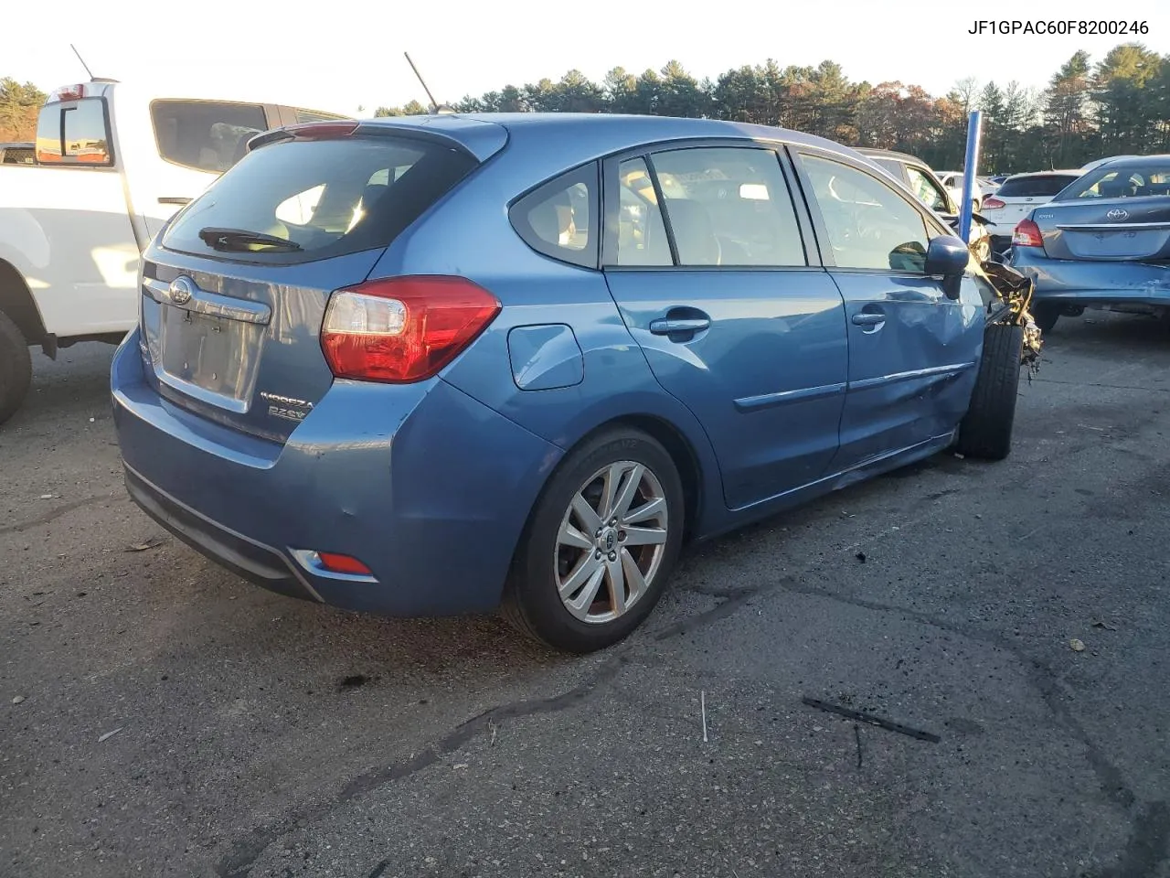 2015 Subaru Impreza Premium VIN: JF1GPAC60F8200246 Lot: 79166314