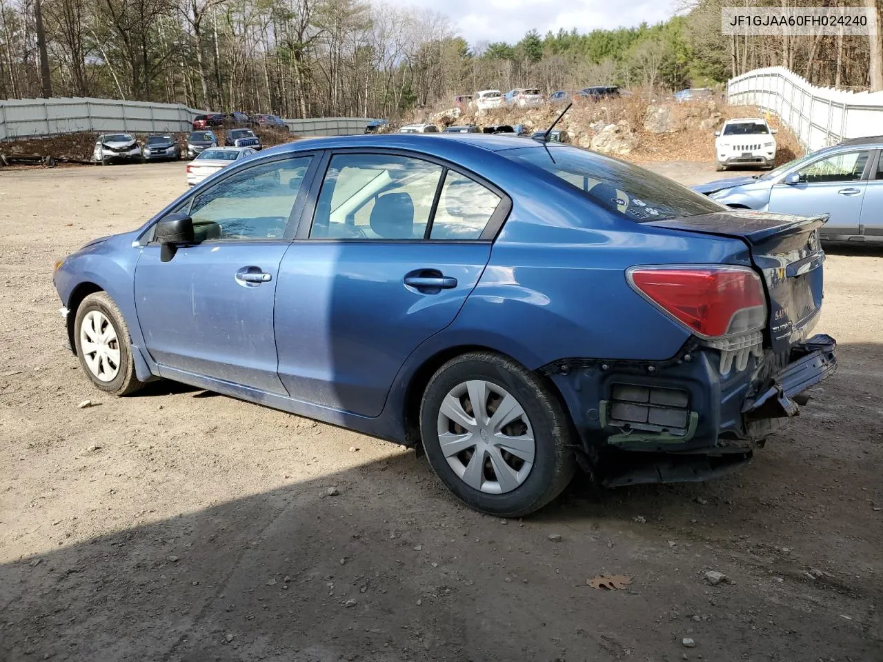 2015 Subaru Impreza VIN: JF1GJAA60FH024240 Lot: 79821344