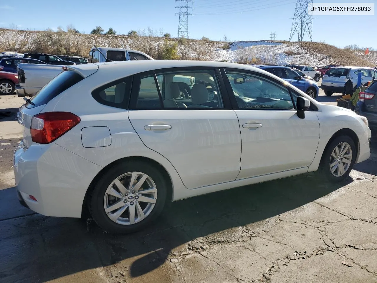 2015 Subaru Impreza Premium VIN: JF1GPAC6XFH278033 Lot: 80295954