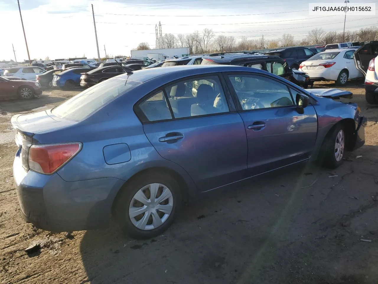 2015 Subaru Impreza VIN: JF1GJAA60FH015652 Lot: 80445014