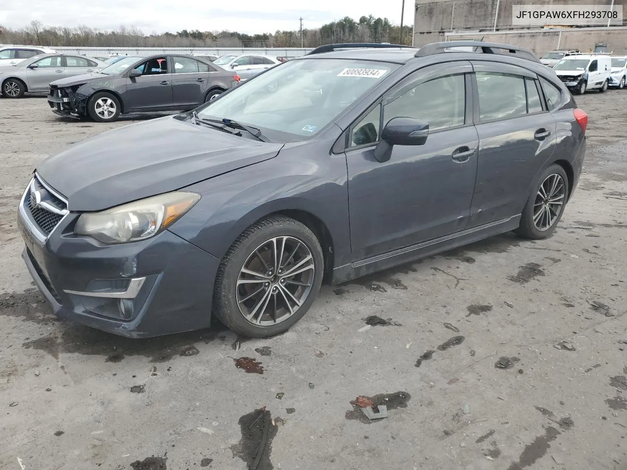 2015 Subaru Impreza Sport Limited VIN: JF1GPAW6XFH293708 Lot: 80893934