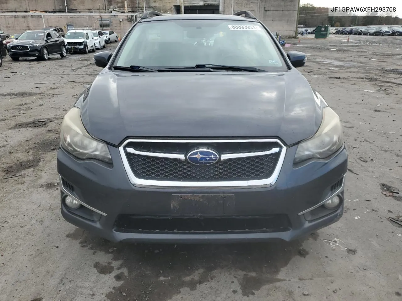 2015 Subaru Impreza Sport Limited VIN: JF1GPAW6XFH293708 Lot: 80893934