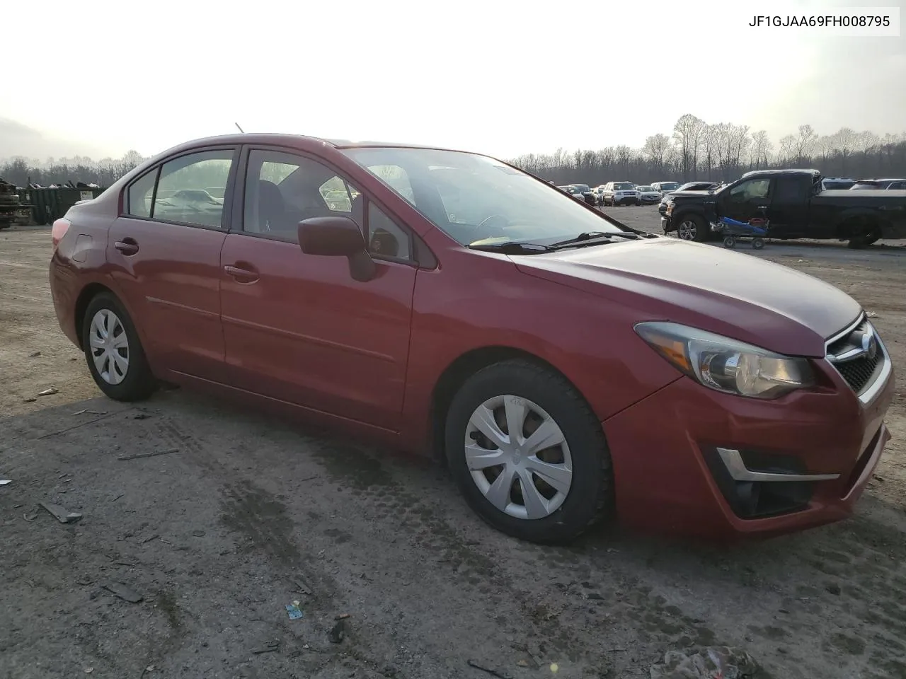 2015 Subaru Impreza VIN: JF1GJAA69FH008795 Lot: 81474694