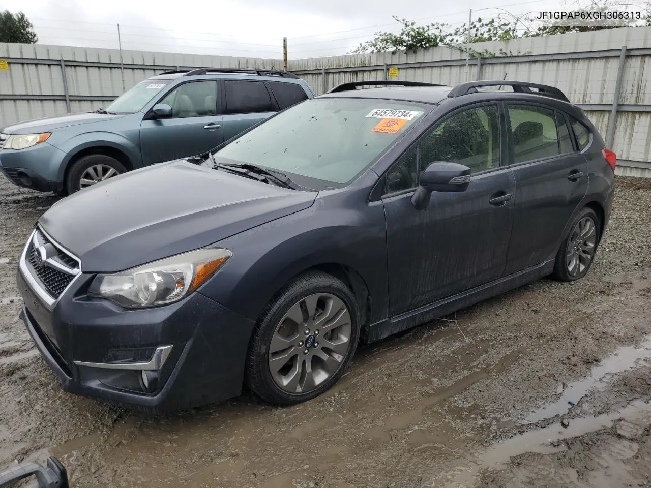 2016 Subaru Impreza Sport Premium VIN: JF1GPAP6XGH306313 Lot: 64579734