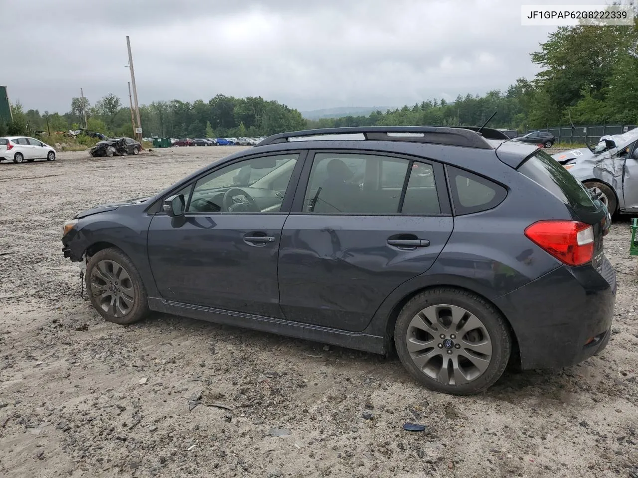 2016 Subaru Impreza Sport Premium VIN: JF1GPAP62G8222339 Lot: 67558124