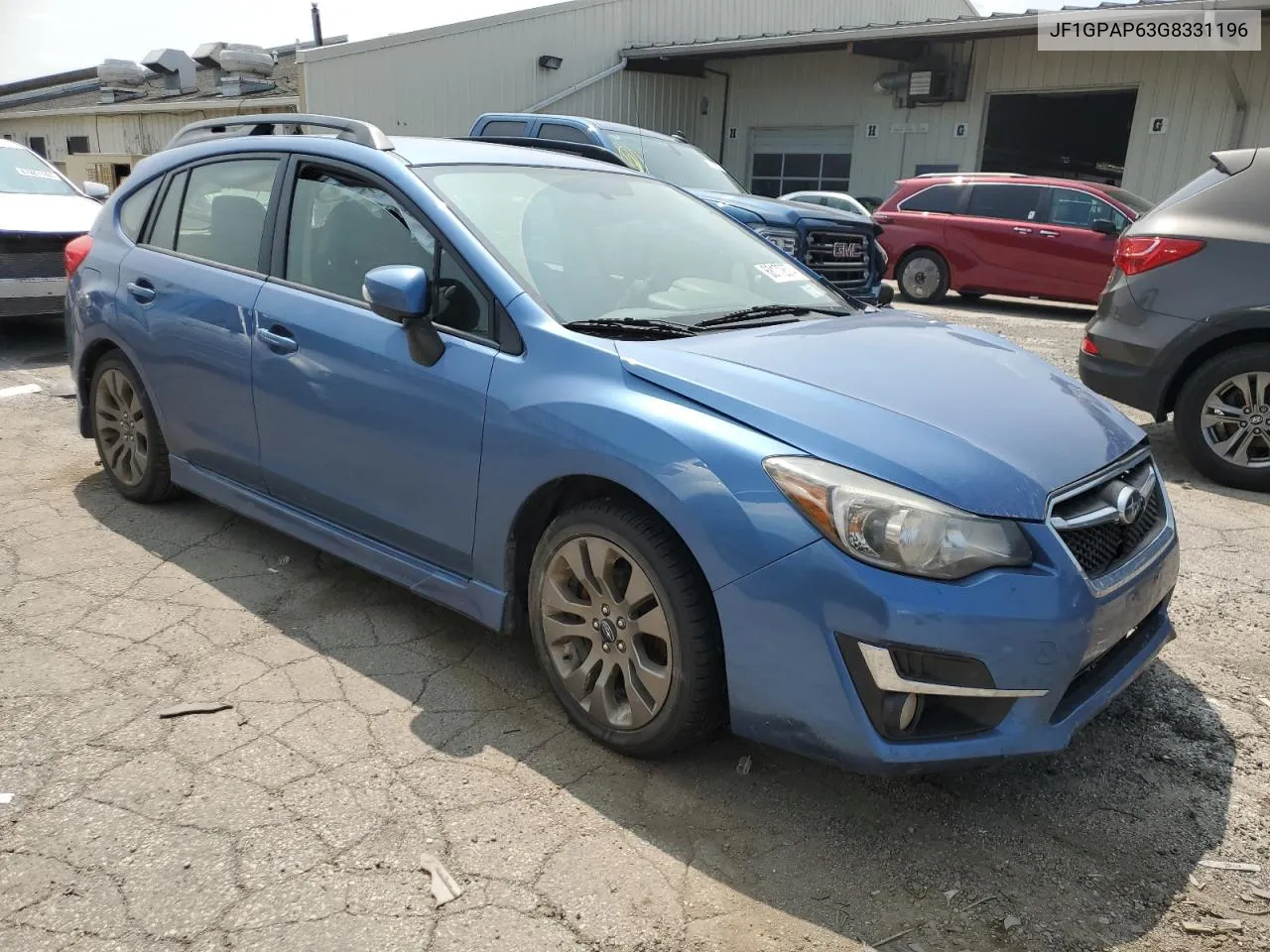 2016 Subaru Impreza Sport Premium VIN: JF1GPAP63G8331196 Lot: 68172674