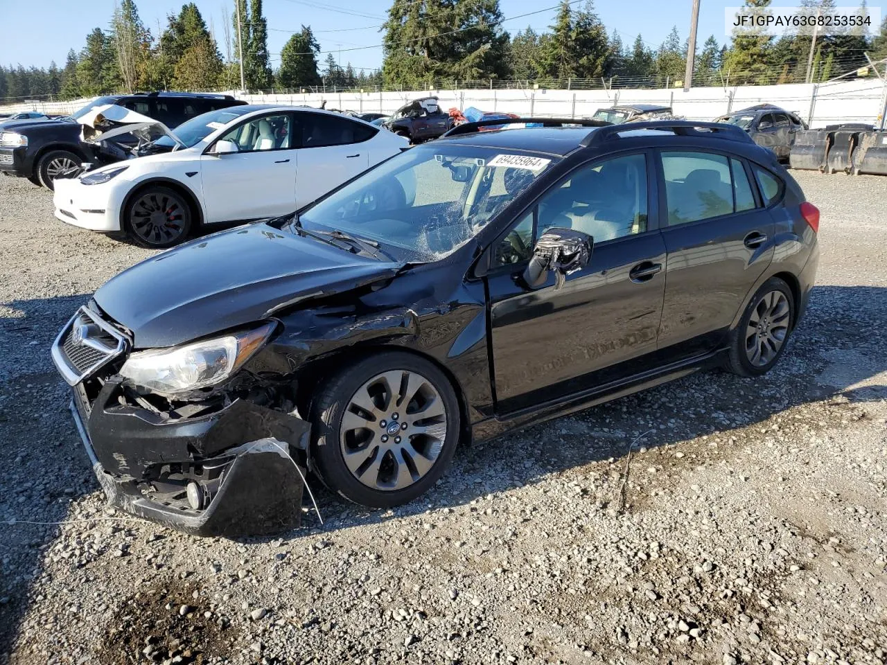 2016 Subaru Impreza Sport Limited VIN: JF1GPAY63G8253534 Lot: 69435964