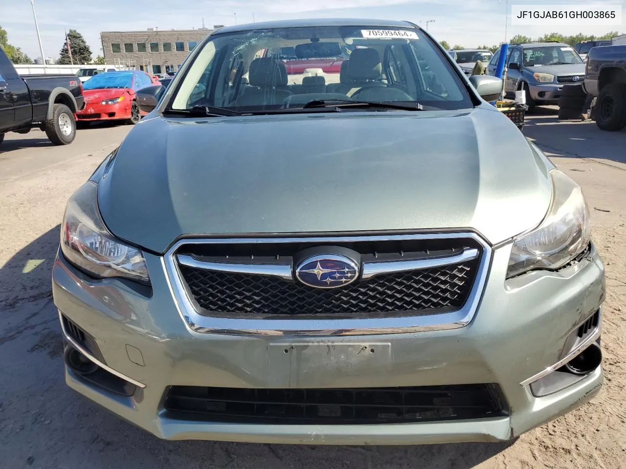 2016 Subaru Impreza Premium VIN: JF1GJAB61GH003865 Lot: 70599464