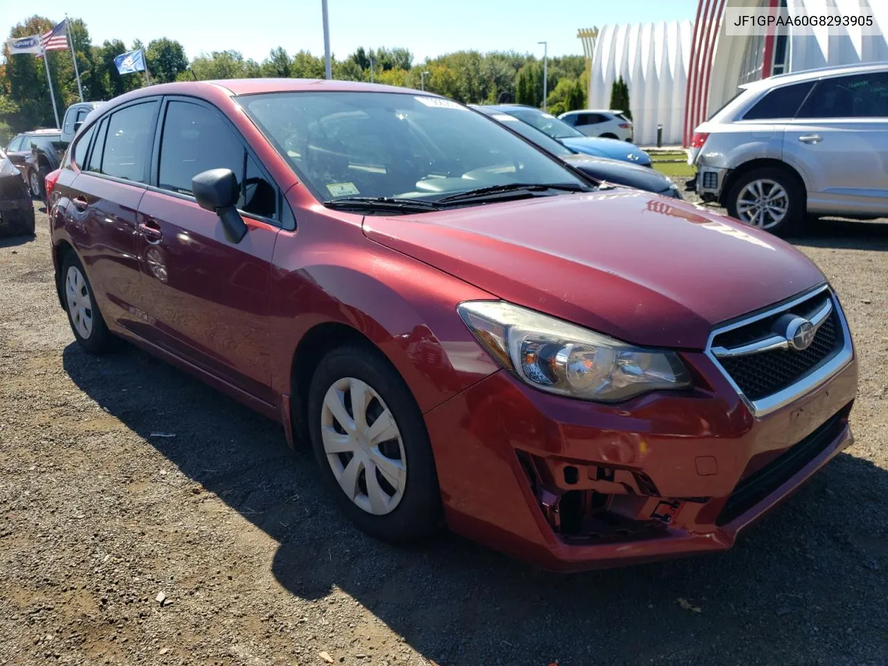 2016 Subaru Impreza VIN: JF1GPAA60G8293905 Lot: 70620804