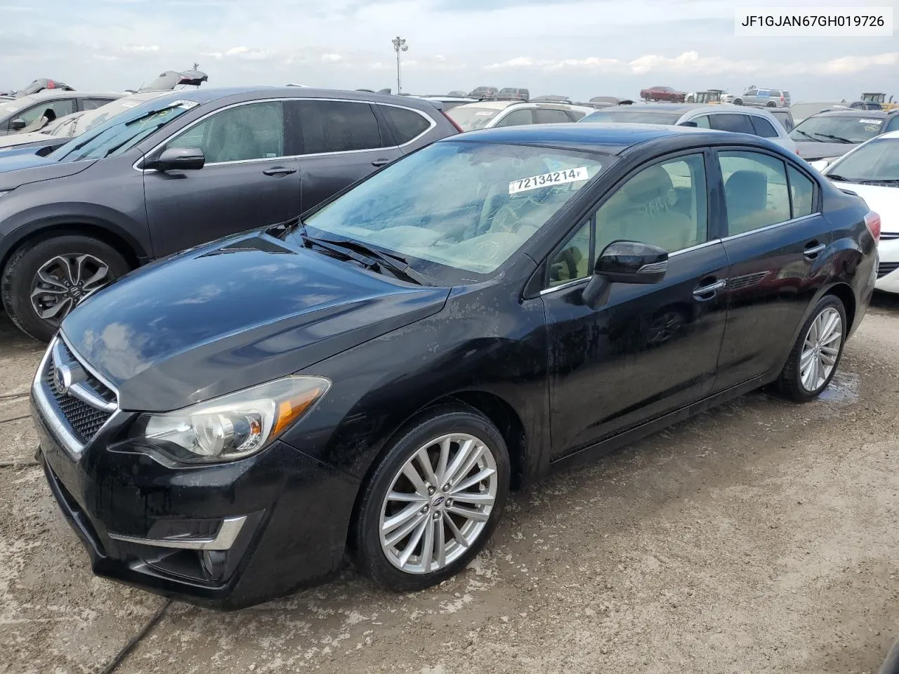 2016 Subaru Impreza Limited VIN: JF1GJAN67GH019726 Lot: 72134214