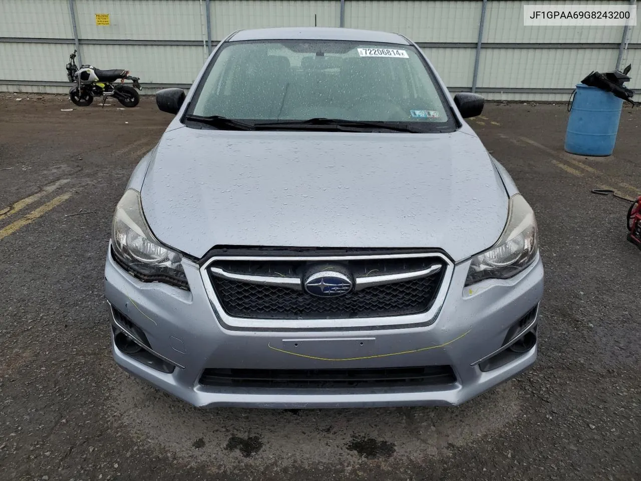 2016 Subaru Impreza VIN: JF1GPAA69G8243200 Lot: 72206814