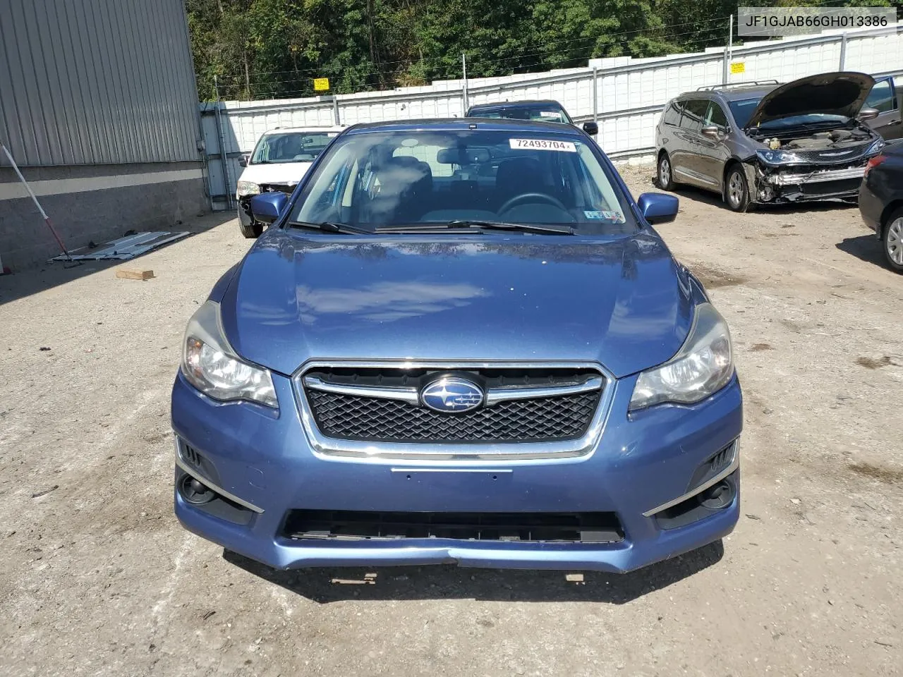 2016 Subaru Impreza Premium VIN: JF1GJAB66GH013386 Lot: 72493704