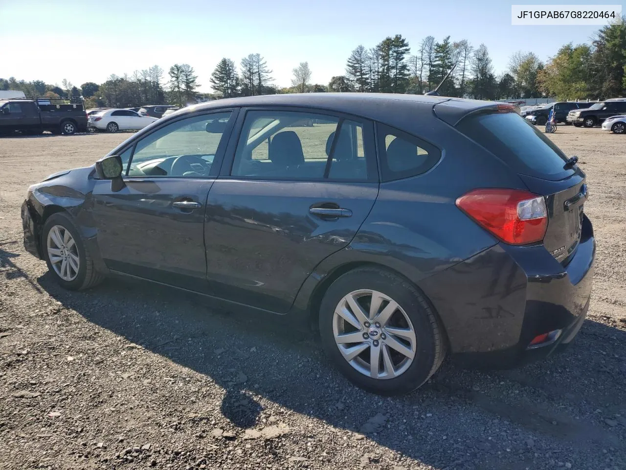 2016 Subaru Impreza Premium VIN: JF1GPAB67G8220464 Lot: 75412264