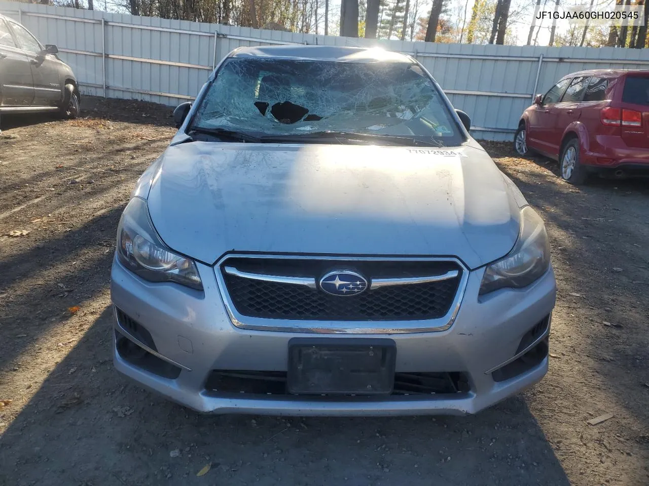 2016 Subaru Impreza VIN: JF1GJAA60GH020545 Lot: 77072934