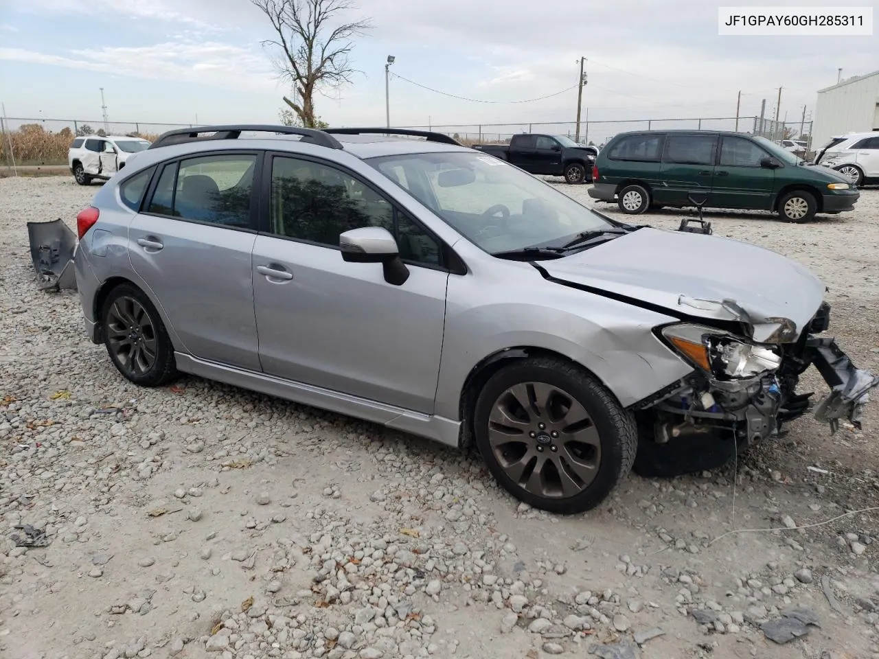 2016 Subaru Impreza Sport Limited VIN: JF1GPAY60GH285311 Lot: 77082704