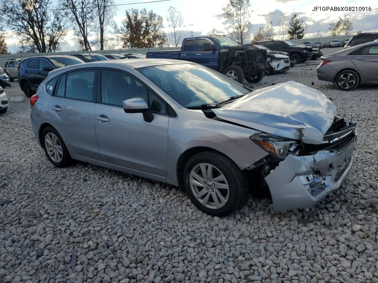 2016 Subaru Impreza Premium VIN: JF1GPAB6XG8210916 Lot: 77555984