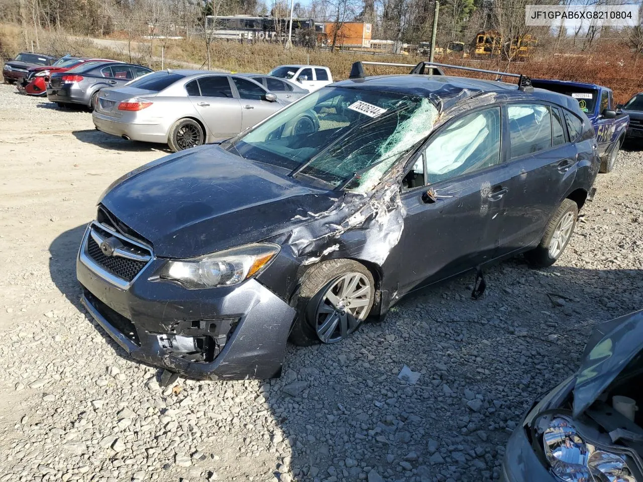 2016 Subaru Impreza Premium VIN: JF1GPAB6XG8210804 Lot: 78326244