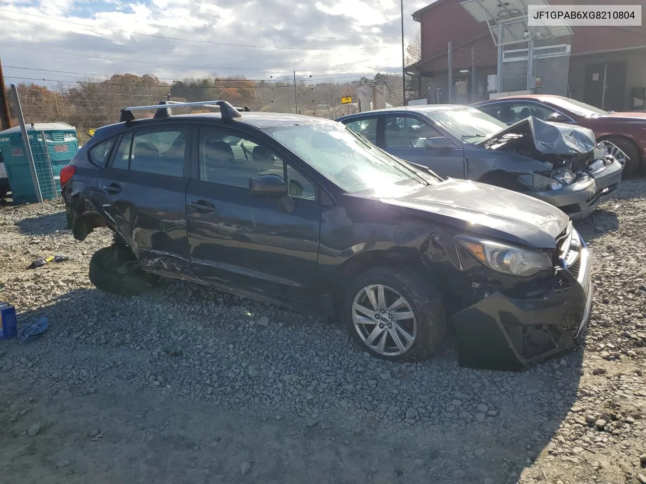 2016 Subaru Impreza Premium VIN: JF1GPAB6XG8210804 Lot: 78326244