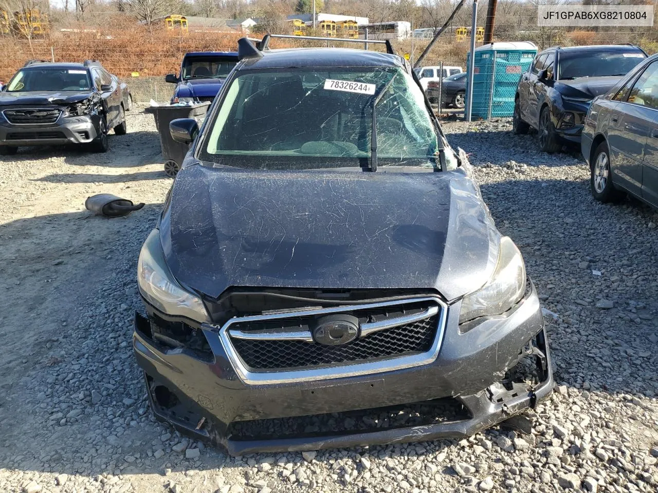 2016 Subaru Impreza Premium VIN: JF1GPAB6XG8210804 Lot: 78326244