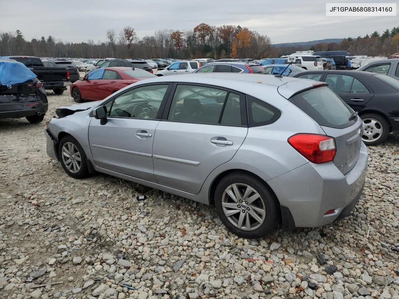 2016 Subaru Impreza Premium VIN: JF1GPAB68G8314160 Lot: 78407314