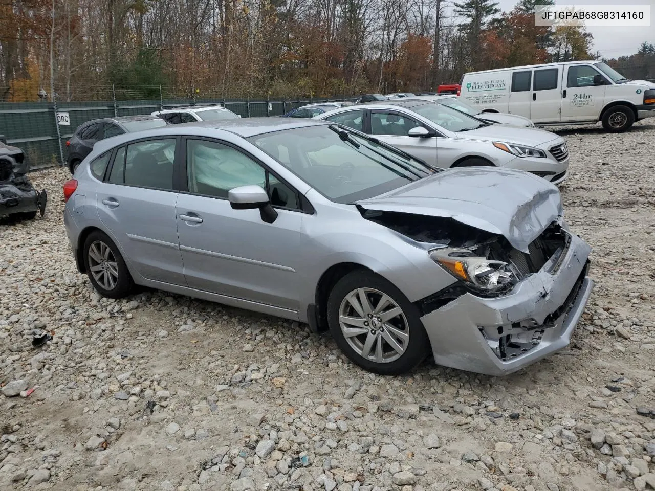 2016 Subaru Impreza Premium VIN: JF1GPAB68G8314160 Lot: 78407314