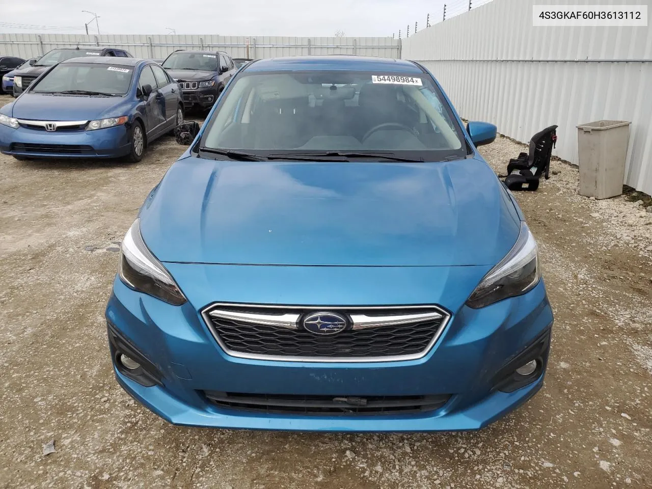 4S3GKAF60H3613112 2017 Subaru Impreza Premium Plus