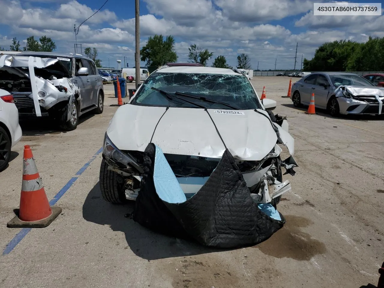 2017 Subaru Impreza Premium VIN: 4S3GTAB60H3737559 Lot: 57932524