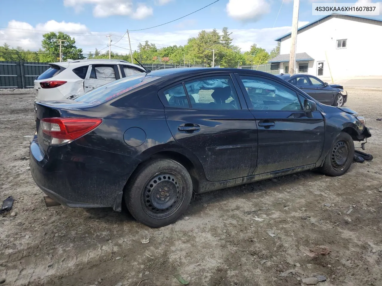 2017 Subaru Impreza VIN: 4S3GKAA6XH1607837 Lot: 58811274