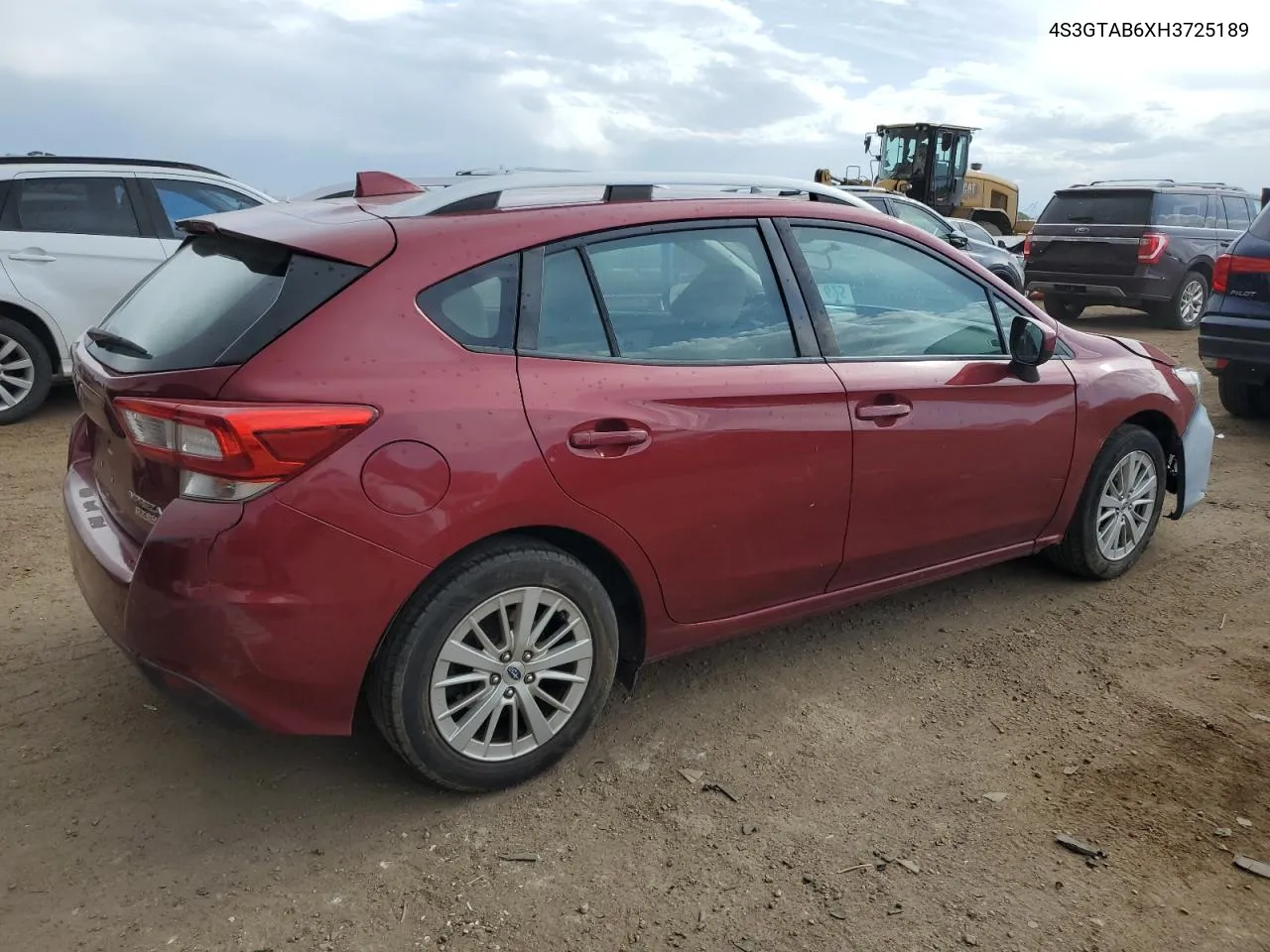 2017 Subaru Impreza Premium VIN: 4S3GTAB6XH3725189 Lot: 59696224