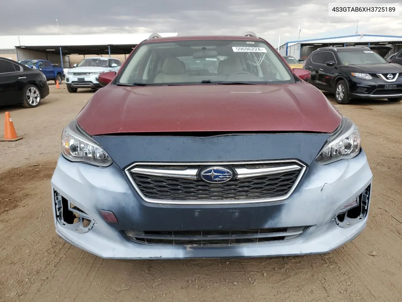 4S3GTAB6XH3725189 2017 Subaru Impreza Premium