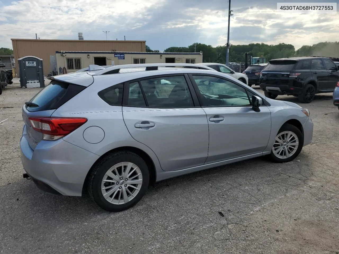 2017 Subaru Impreza Premium Plus VIN: 4S3GTAD68H3727553 Lot: 59950614