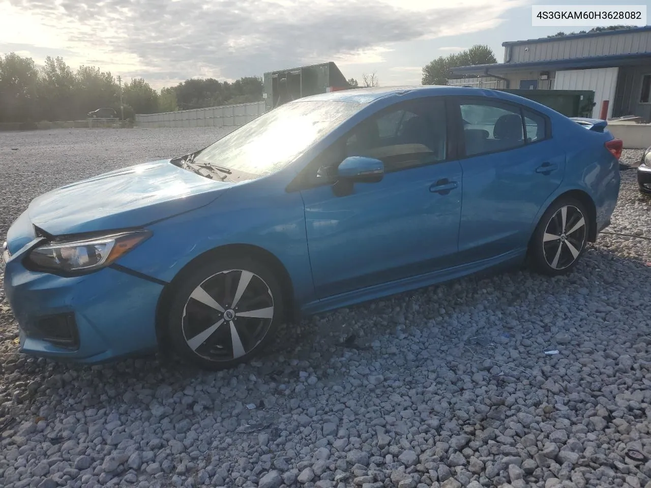 2017 Subaru Impreza Sport VIN: 4S3GKAM60H3628082 Lot: 66880654