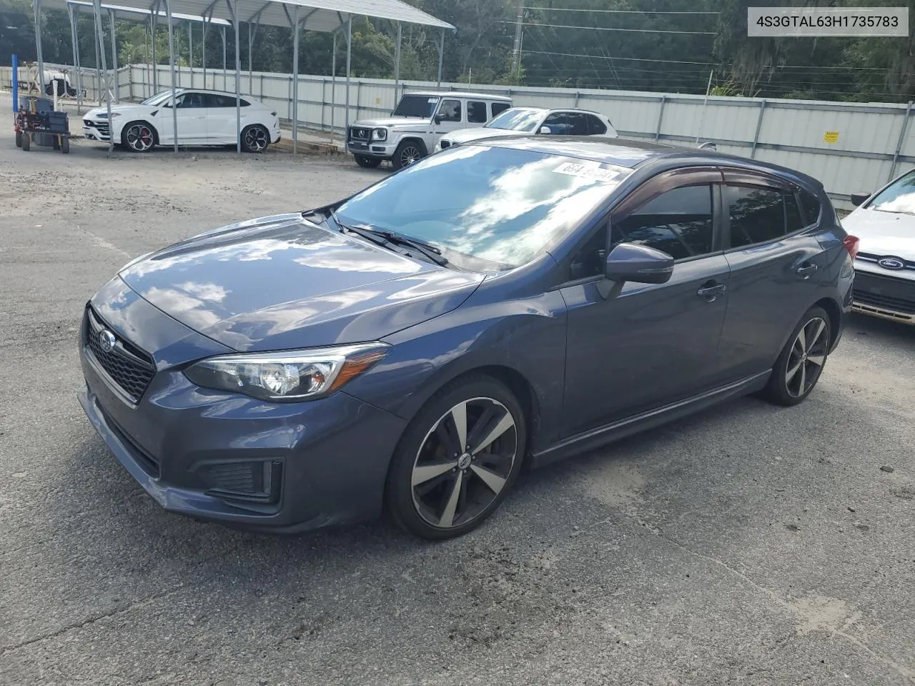 2017 Subaru Impreza Sport VIN: 4S3GTAL63H1735783 Lot: 69469034