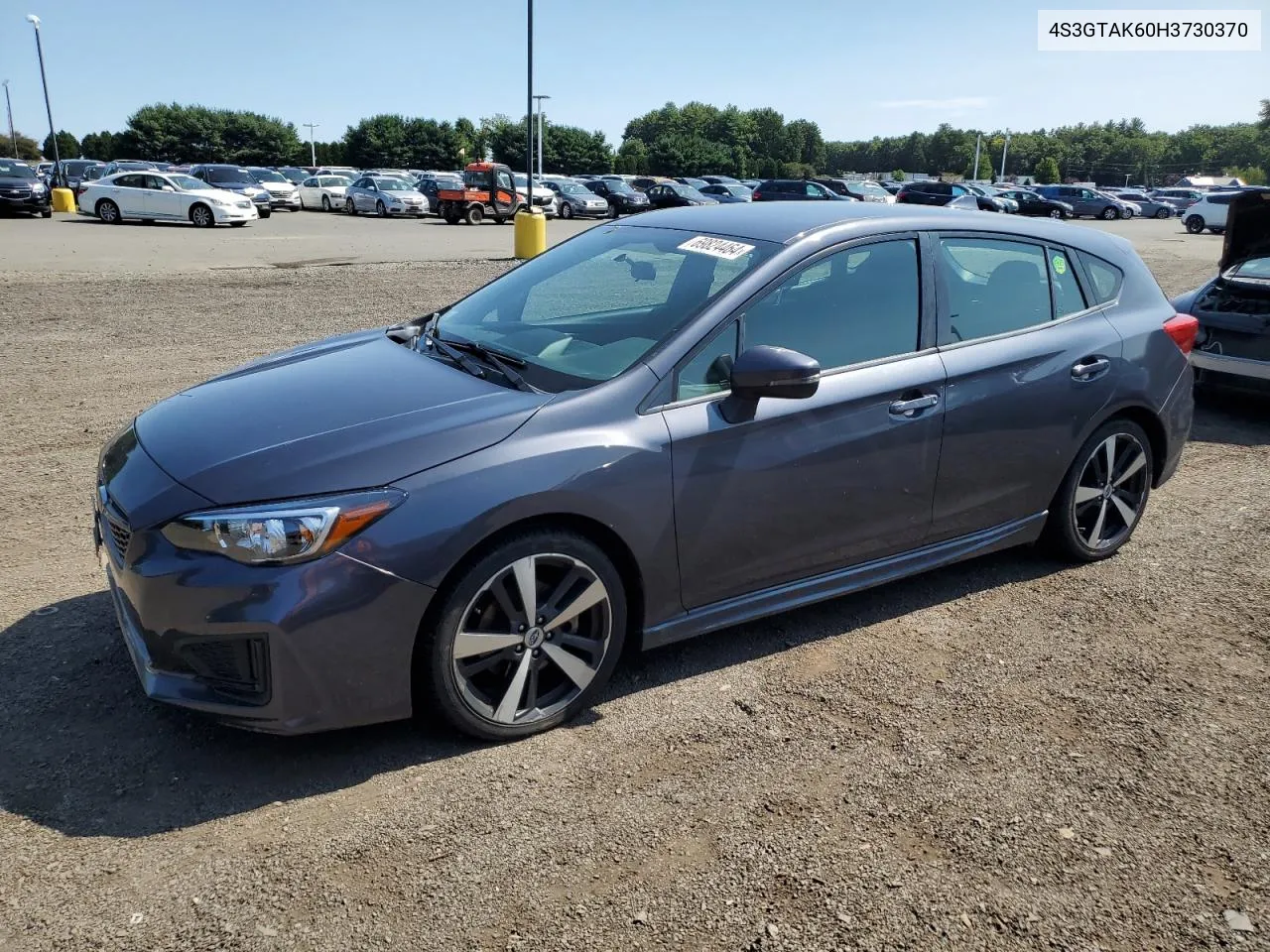 2017 Subaru Impreza Sport VIN: 4S3GTAK60H3730370 Lot: 69824464