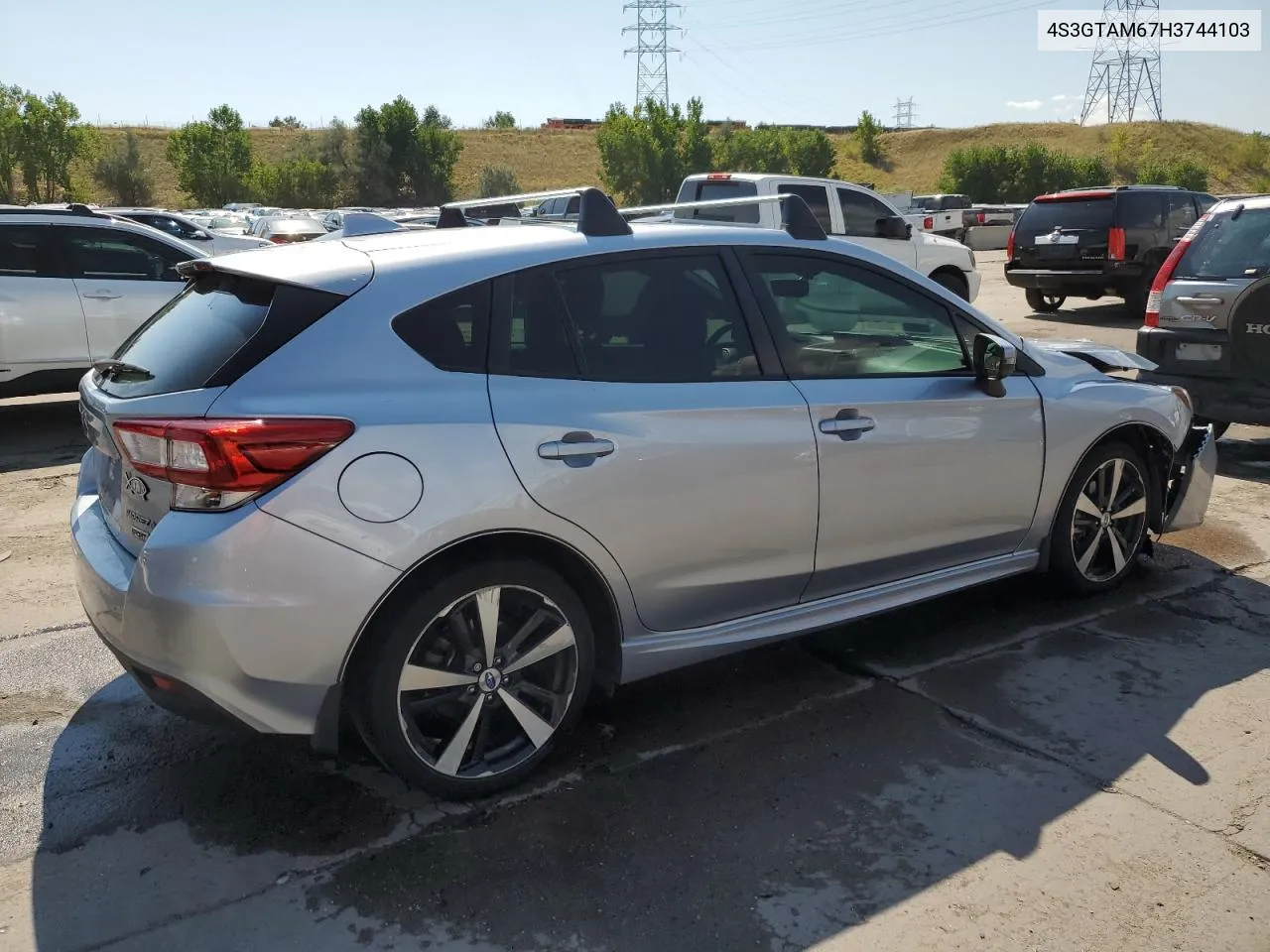 4S3GTAM67H3744103 2017 Subaru Impreza Sport