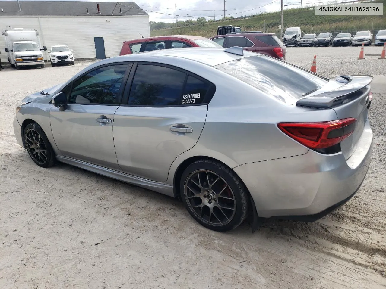 2017 Subaru Impreza Sport VIN: 4S3GKAL64H1625196 Lot: 72518154