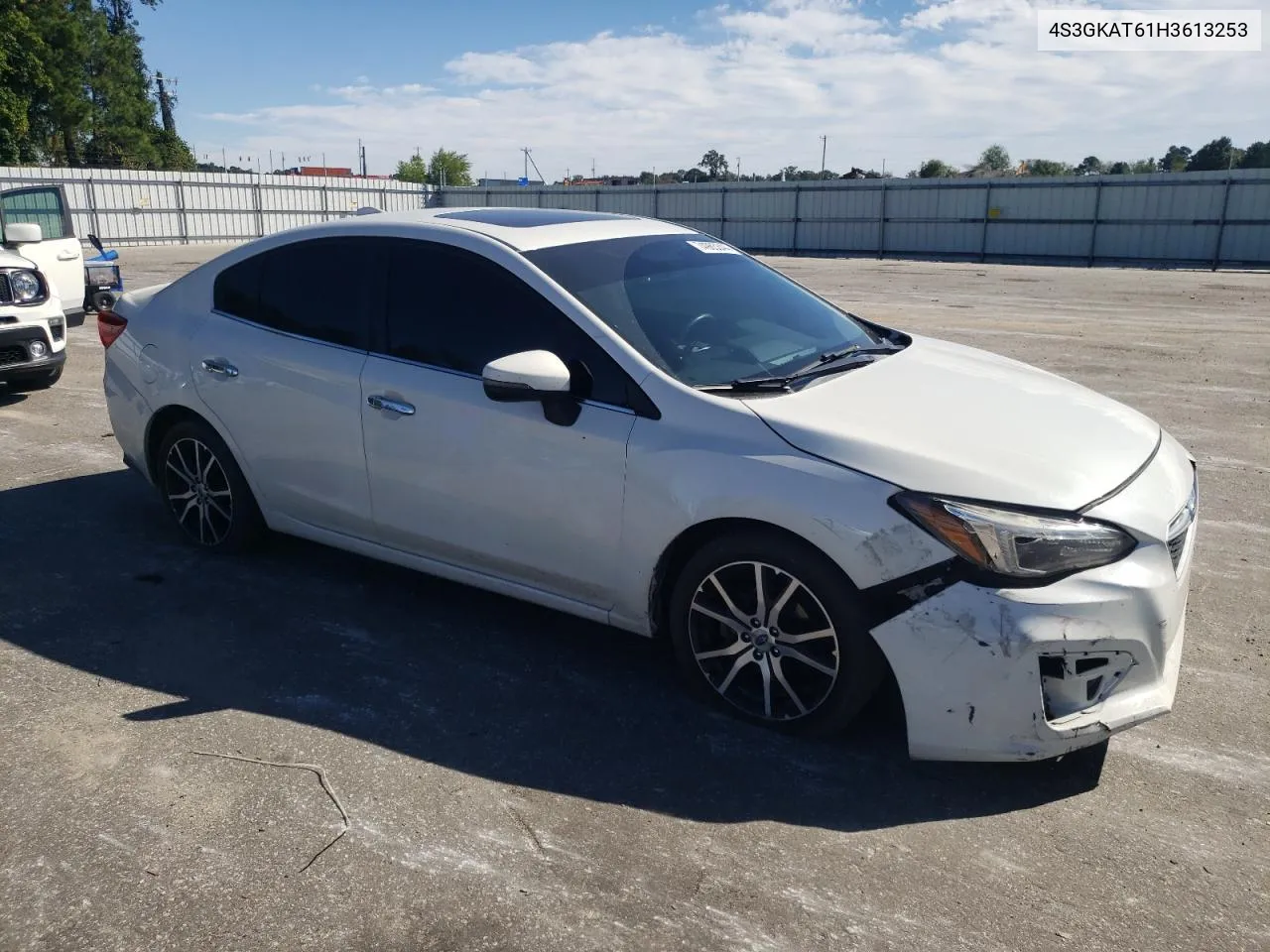 2017 Subaru Impreza Limited VIN: 4S3GKAT61H3613253 Lot: 74965344