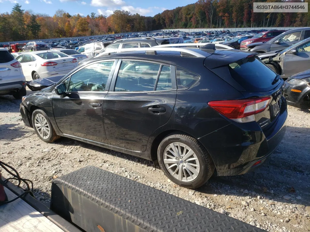 2017 Subaru Impreza Premium VIN: 4S3GTAB64H3744546 Lot: 75708494