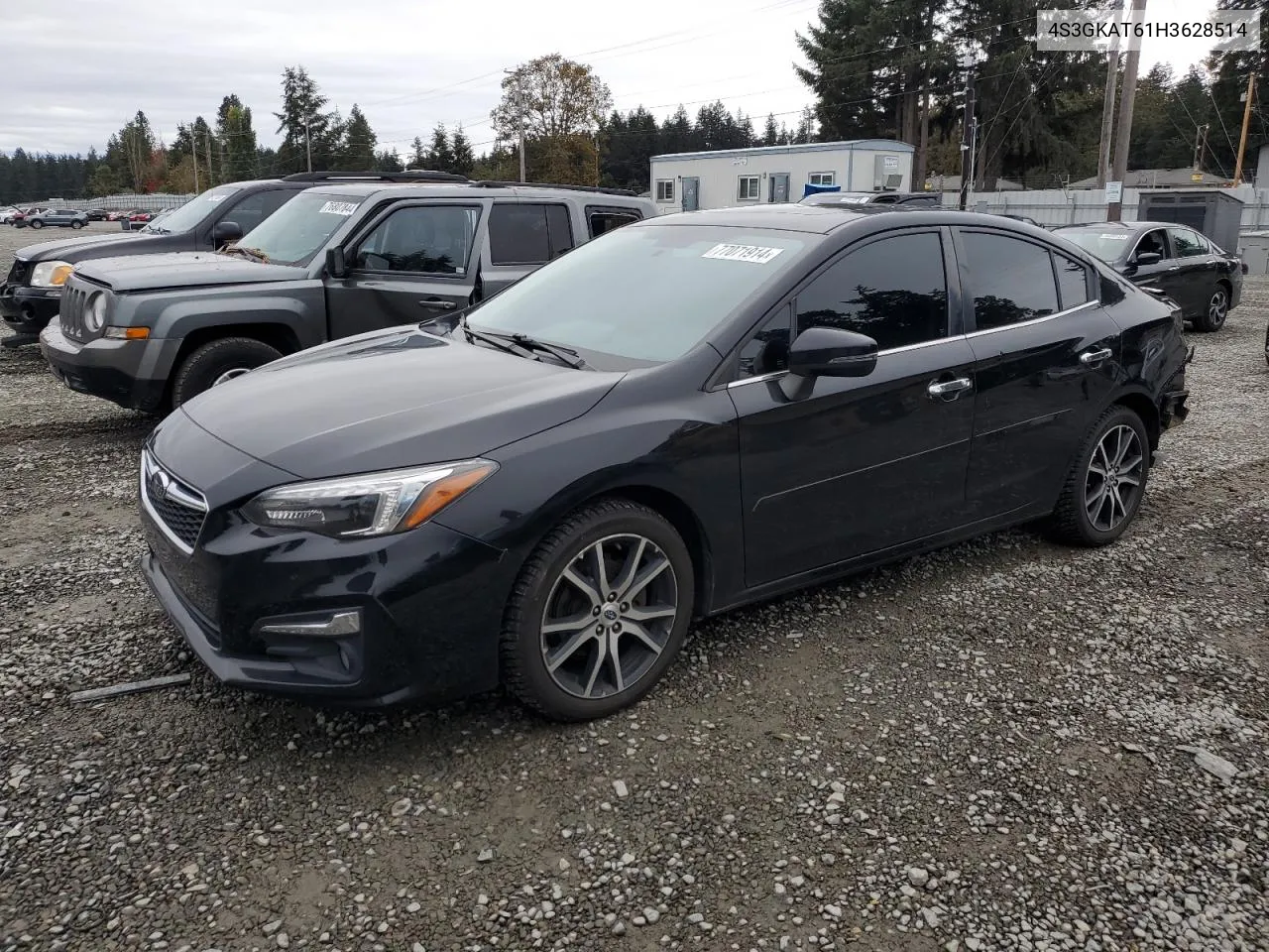 2017 Subaru Impreza Limited VIN: 4S3GKAT61H3628514 Lot: 77071914