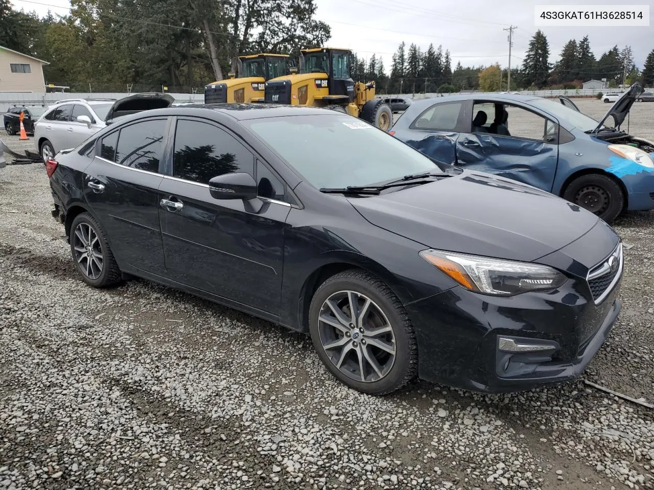 2017 Subaru Impreza Limited VIN: 4S3GKAT61H3628514 Lot: 77071914