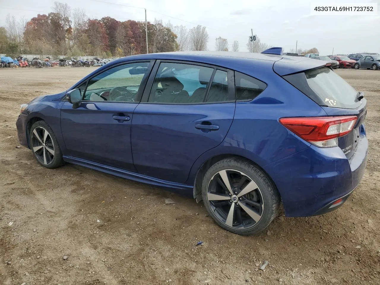 2017 Subaru Impreza Sport VIN: 4S3GTAL69H1723752 Lot: 77098924