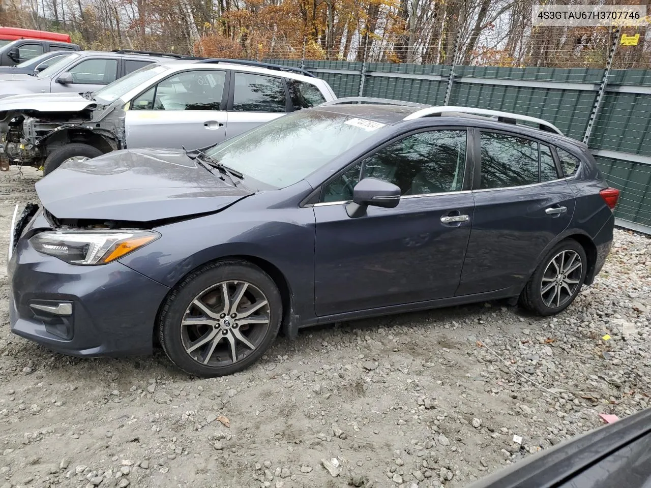 2017 Subaru Impreza Limited VIN: 4S3GTAU67H3707746 Lot: 77447634