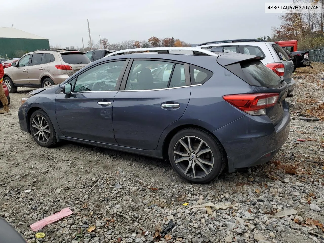 2017 Subaru Impreza Limited VIN: 4S3GTAU67H3707746 Lot: 77447634