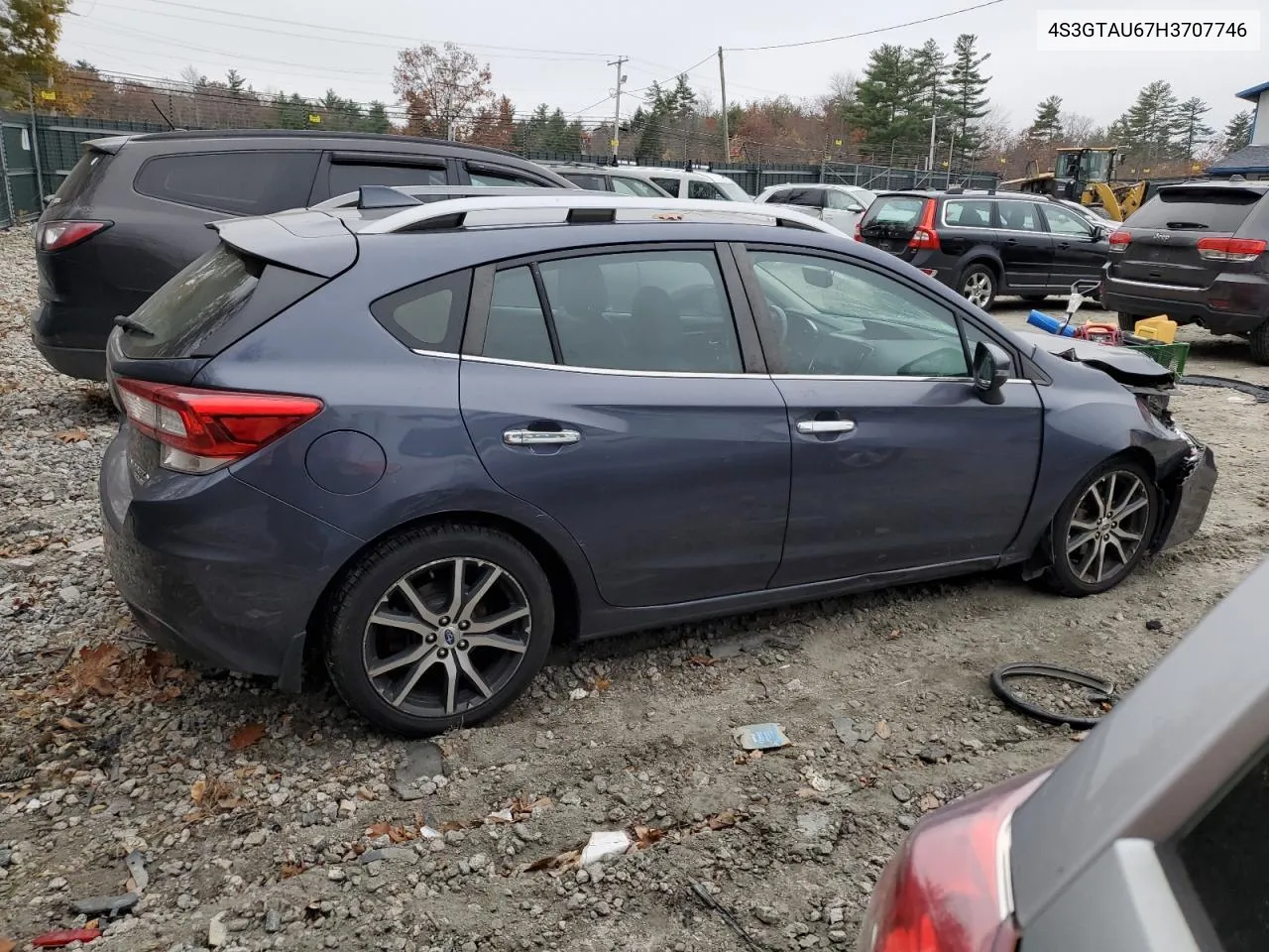 2017 Subaru Impreza Limited VIN: 4S3GTAU67H3707746 Lot: 77447634